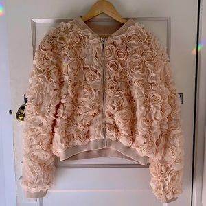 Pink Rose Feminine Goddess Jacket